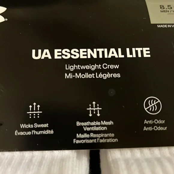 New 6 Under Armour Mens Socks - Picture 4 of 14